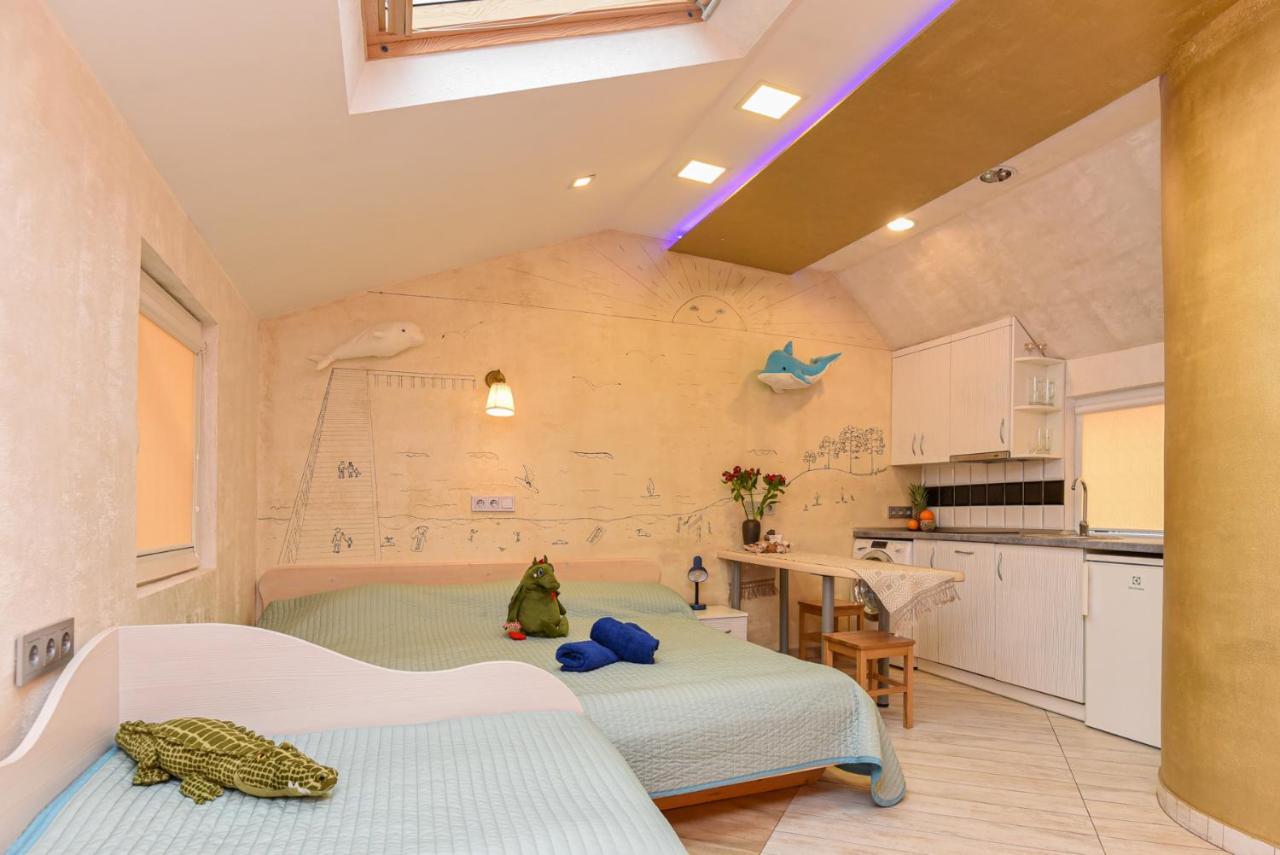 Inkaras Aparthotel Palanga Buitenkant foto