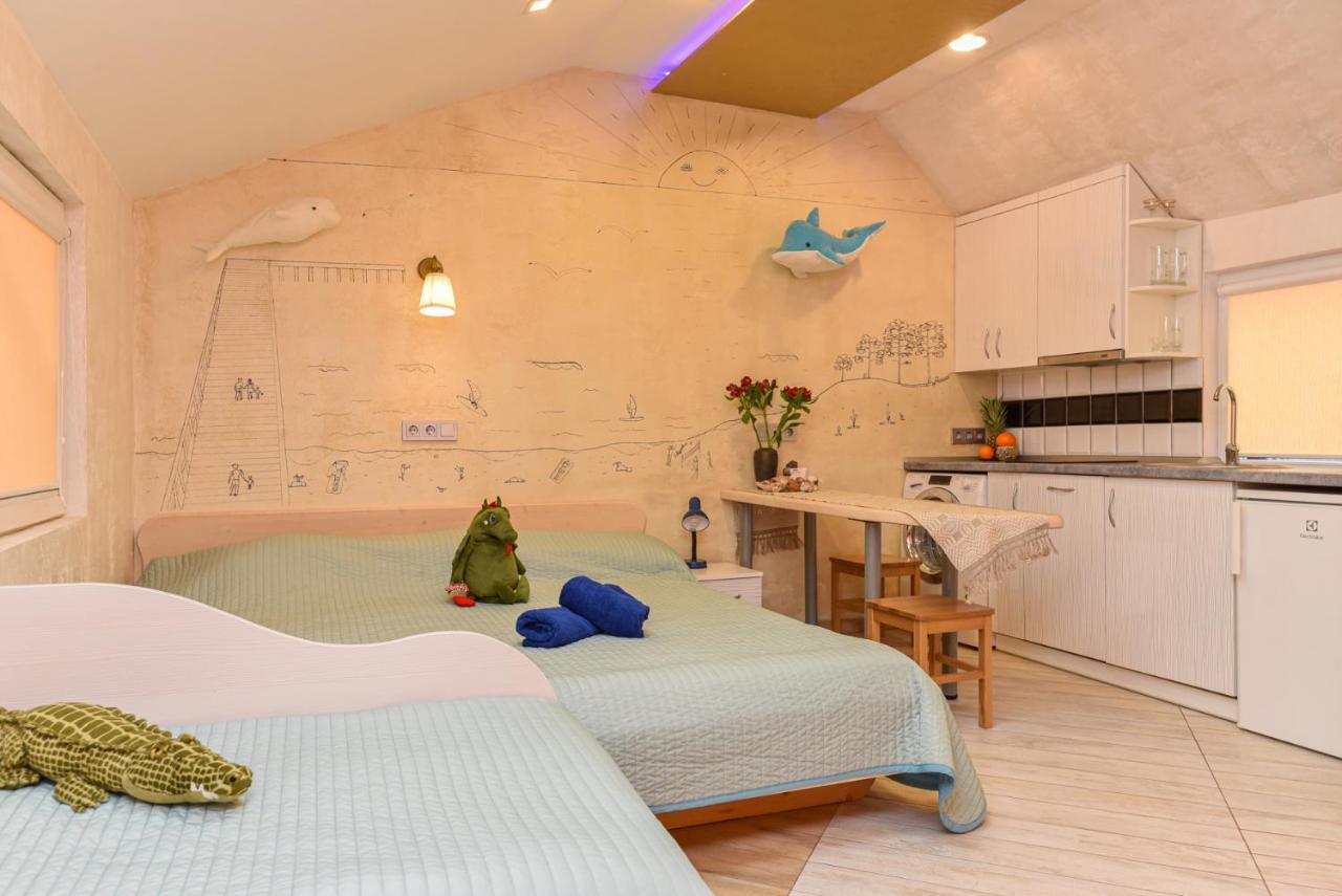 Inkaras Aparthotel Palanga Buitenkant foto