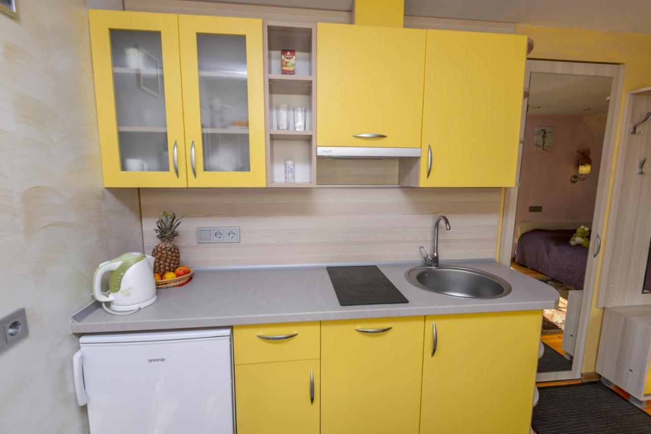 Inkaras Aparthotel Palanga Buitenkant foto